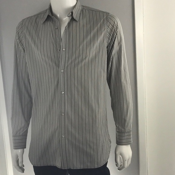 Men’s Banana Republic Snap Down Striped Shirt. Make an offer! - Picture 1 of 4